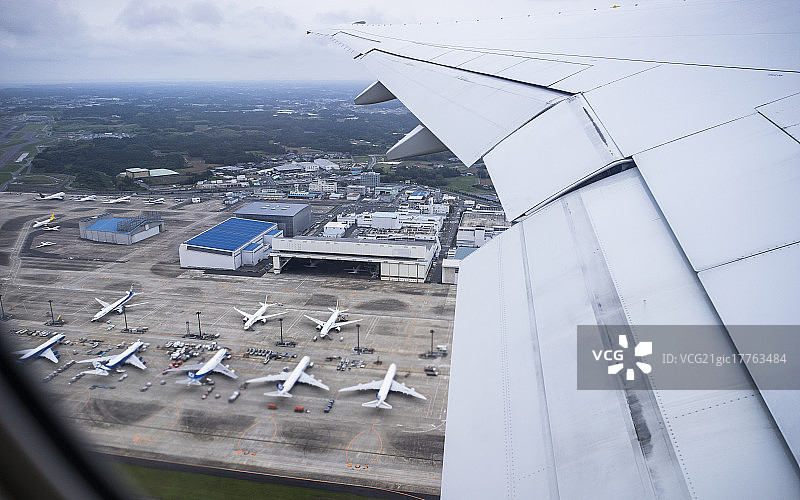 航拍机场图片素材