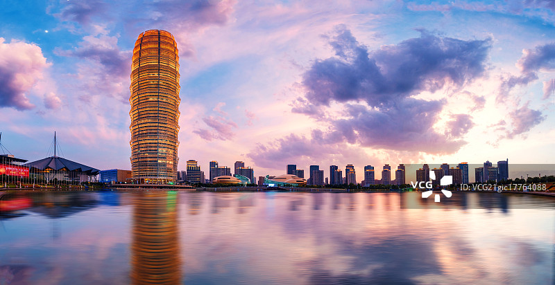 郑州如意湖图片素材