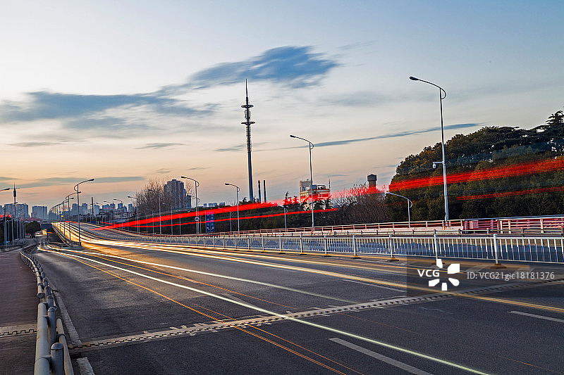 江苏省无锡蠡湖大桥图片素材