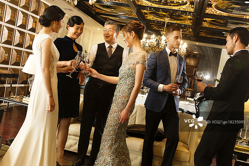 商务人士聚会图片素材