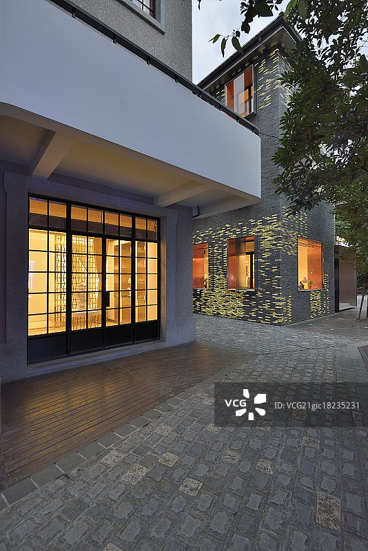 衡山坊夜景图片素材