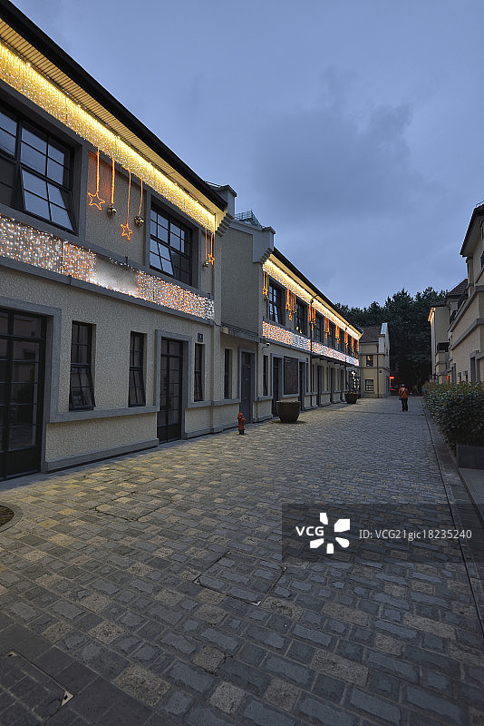 衡山坊夜景图片素材