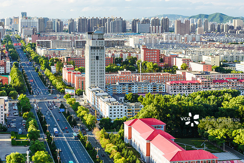 吉林城市风光图片素材