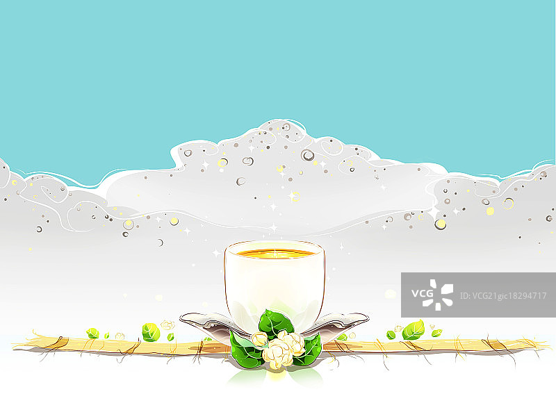 茶一茉莉香片图片素材