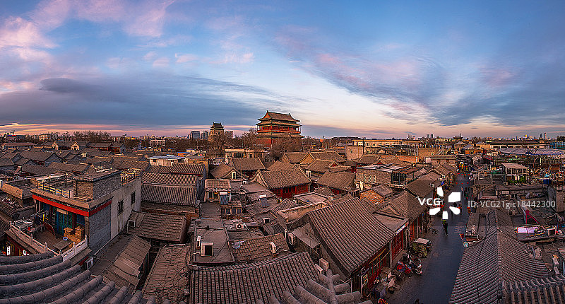 北京钟鼓楼图片素材