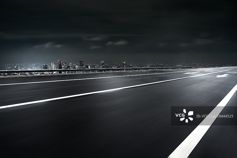 上海城市风光道路图片素材