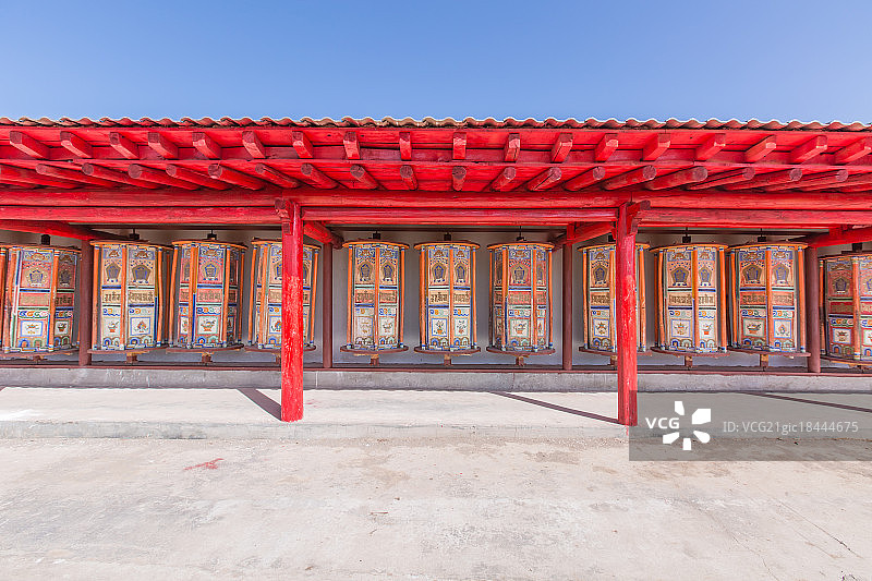 青海的寺庙图片素材