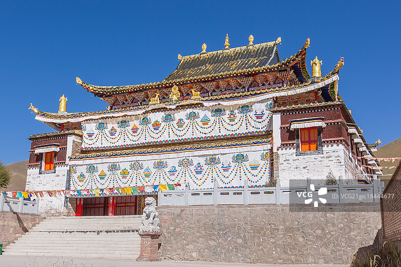 青海的寺庙图片素材
