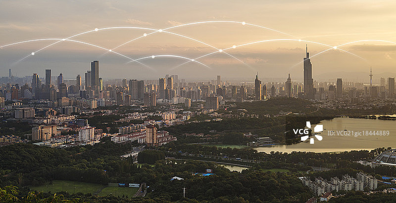 智慧南京城图片素材