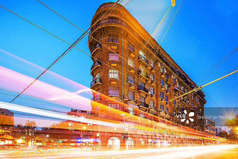 城市光影图片素材