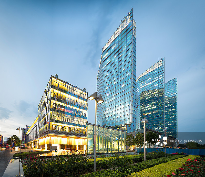 北京华贸中心1图片素材