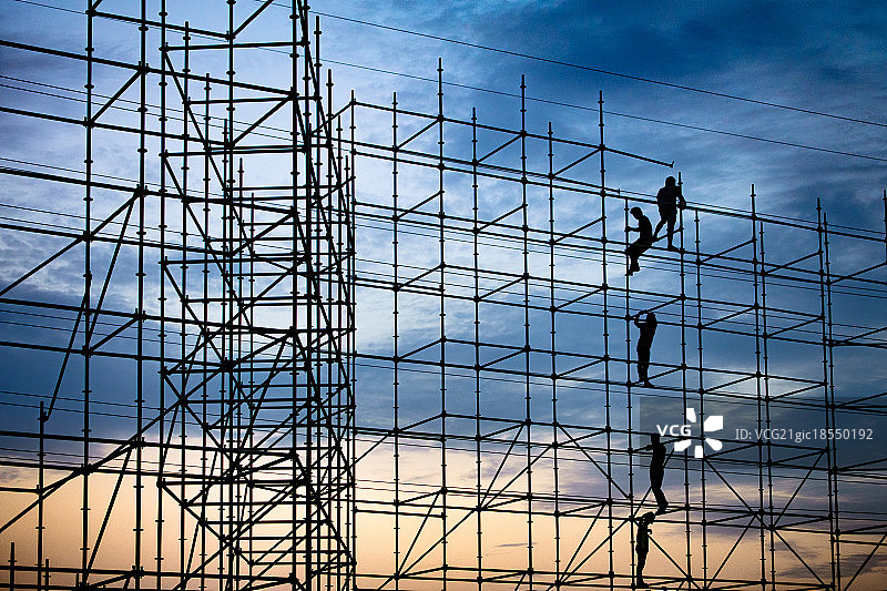 舞台工人图片素材