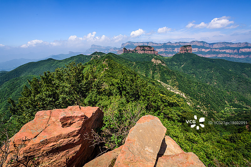 嶂石岩地貌图片素材