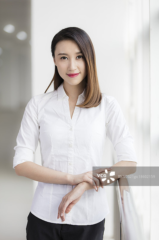 商务青年女人图片素材
