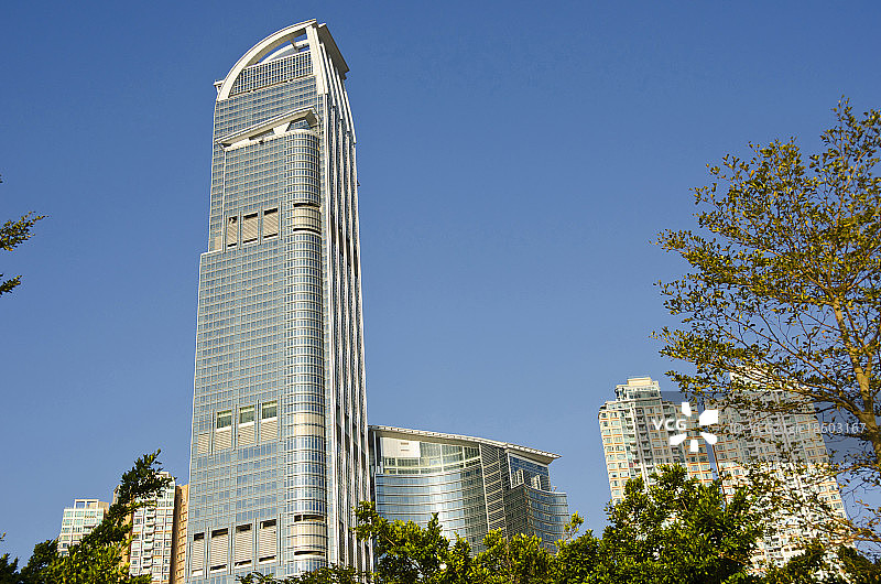 香港荃湾西如心广场建筑群图片素材