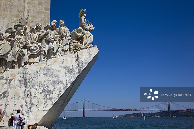 葡萄牙里斯本发现者纪念碑图片素材