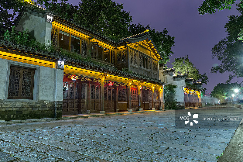 南京夫子庙老门东景区图片素材
