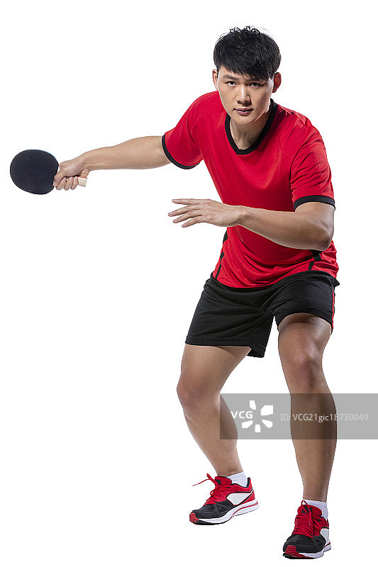 乒乓球运动员图片素材