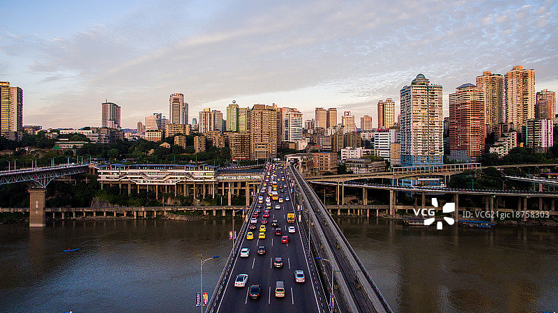 嘉陵江大桥图片素材