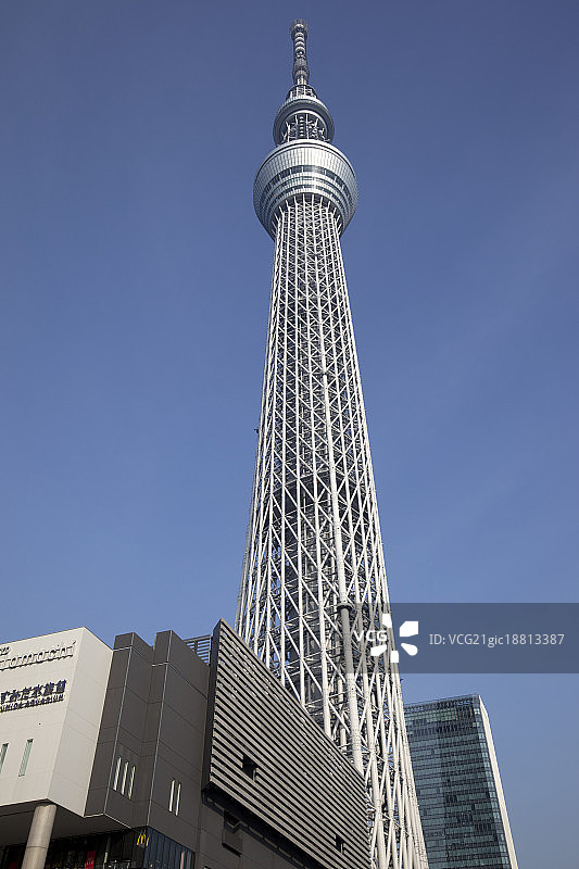 日本东京晴空塔图片素材