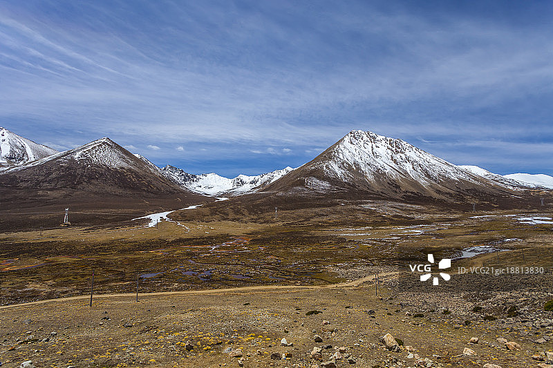雪山风光图片素材
