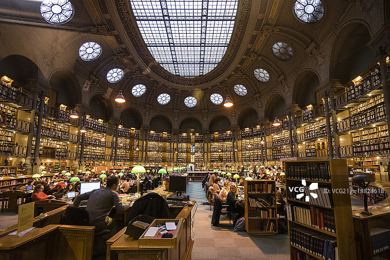 法国国家图书馆图片素材