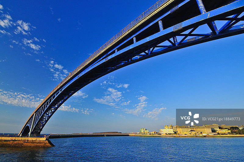 马公市,澎湖,台湾,亚洲,彩虹桥,日落,海景,图片素材