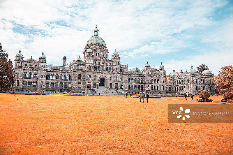 议会大厦,维多利亚岛,温哥华,加拿大,图片素材