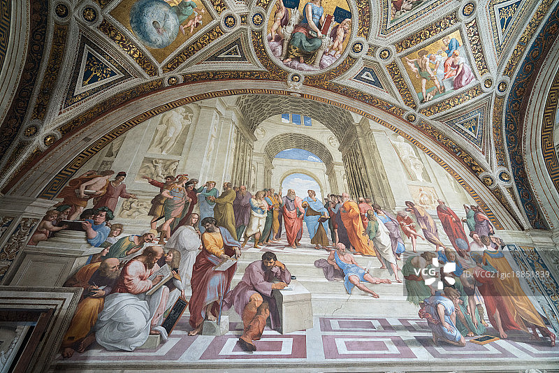 拉斐尔雅典学院图片素材