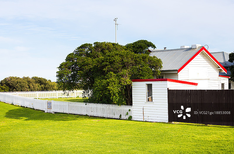 白色木屋图片素材
