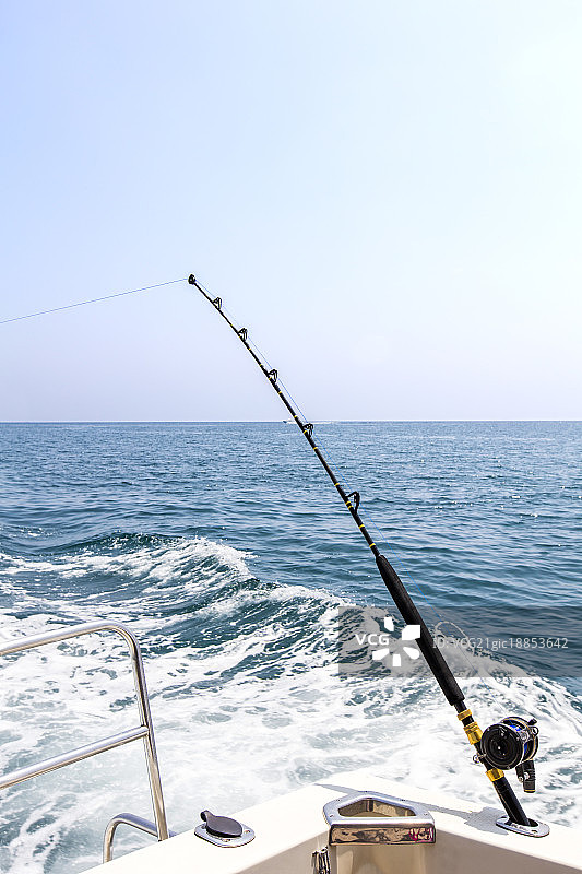 海上垂钓图片素材