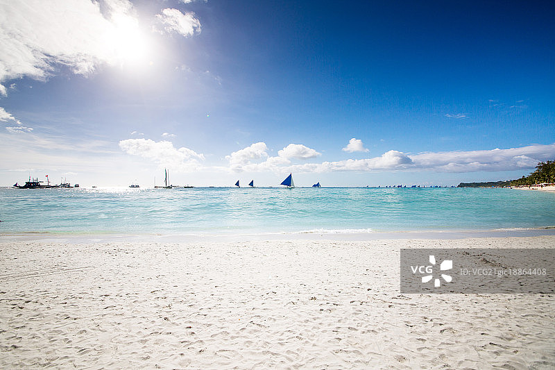 长滩岛海滩风光图片素材