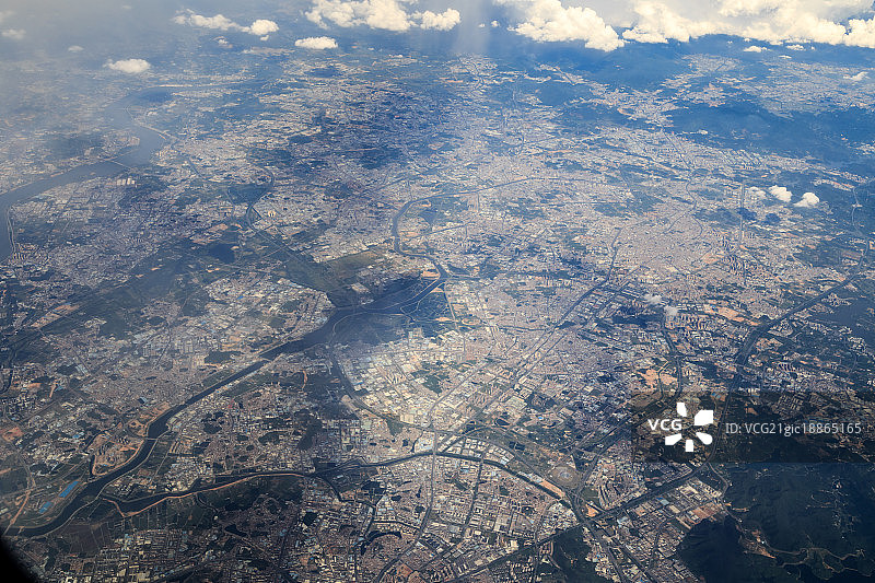 东莞航拍图片素材