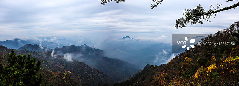 陕西省黄柏塬风光图片素材