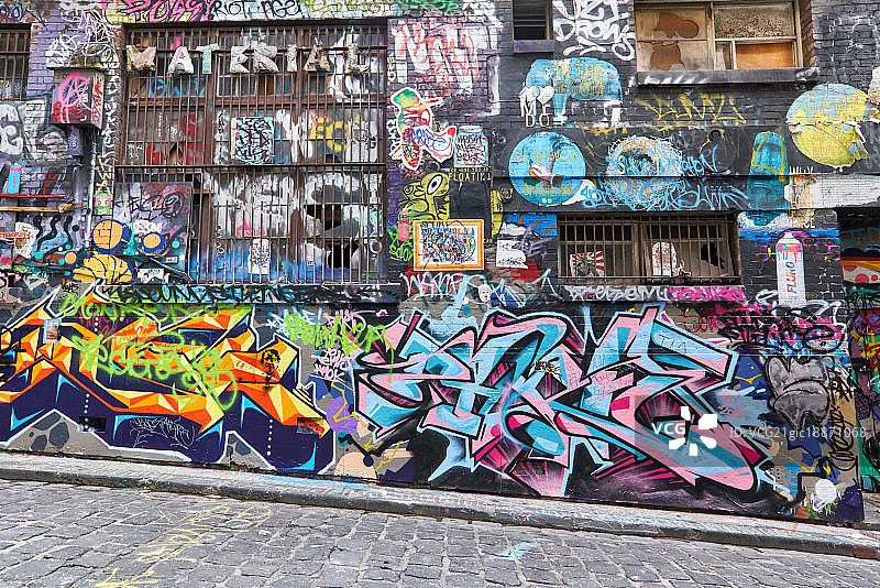 涂鸦墙图片素材