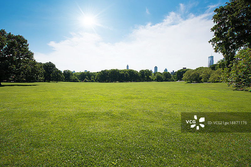 中央公园图片素材