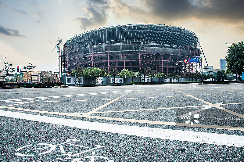 城市道路图片素材