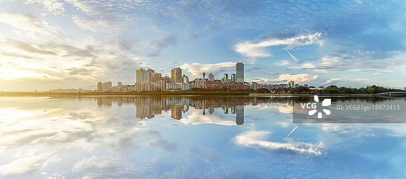 厦门筼筜湖风光图片素材