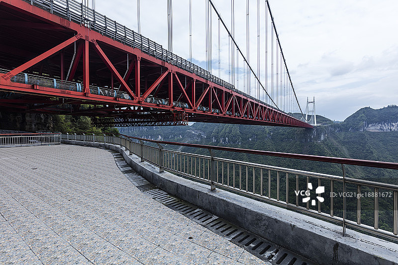 矮寨大桥,湖南吉首图片素材