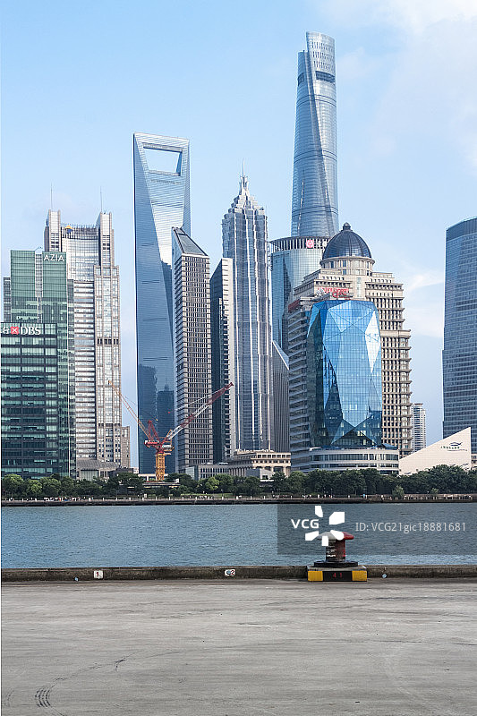 上海陆家嘴城市风光图片素材