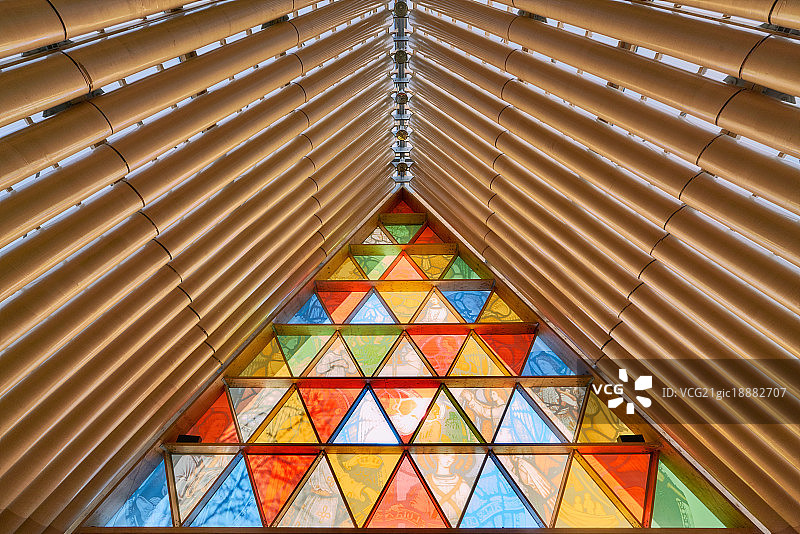 纸板大教堂图片素材