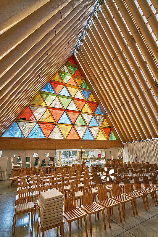 纸板大教堂图片素材