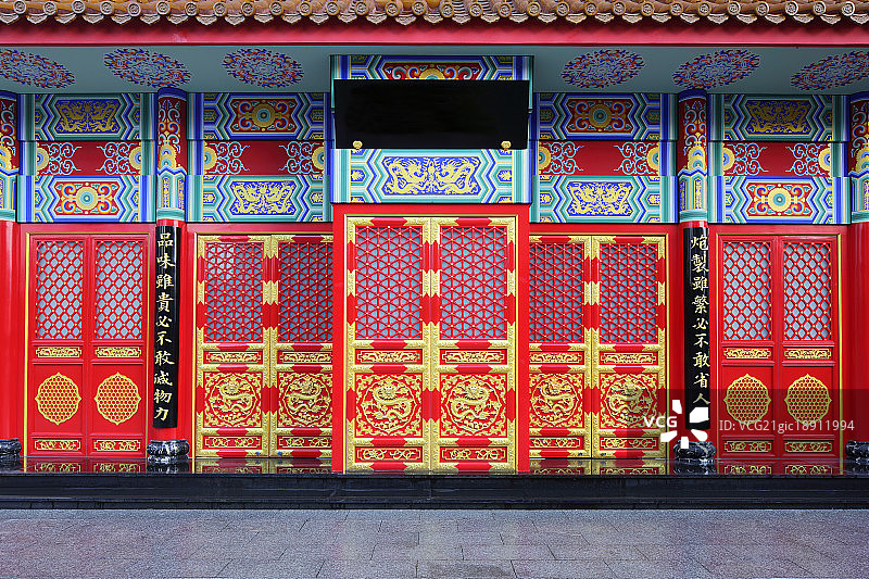 中国清朝门面图片素材