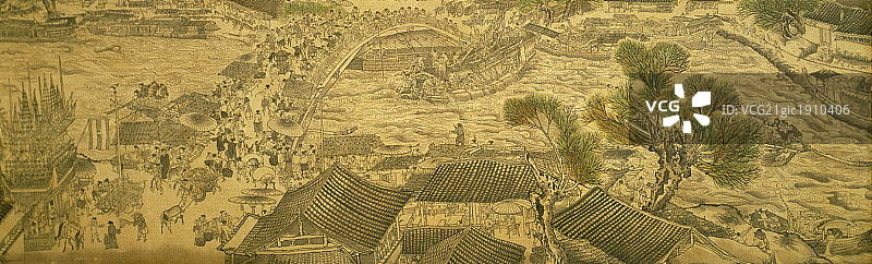 清明上河图图片素材