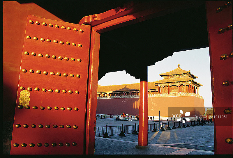 故宫宫门图片素材