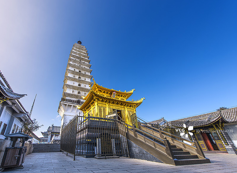 鸡足山图片素材