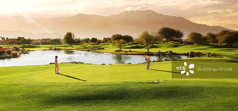 高尔夫球场图片素材