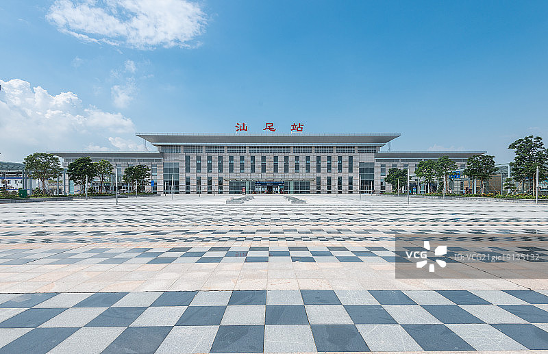 汕尾高铁站图片素材