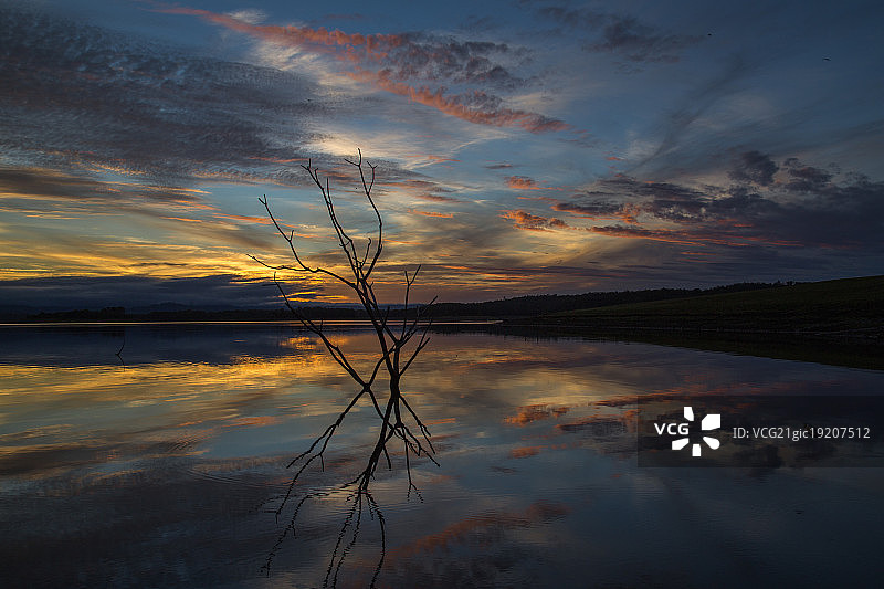 萨姆森维尔湖图片素材