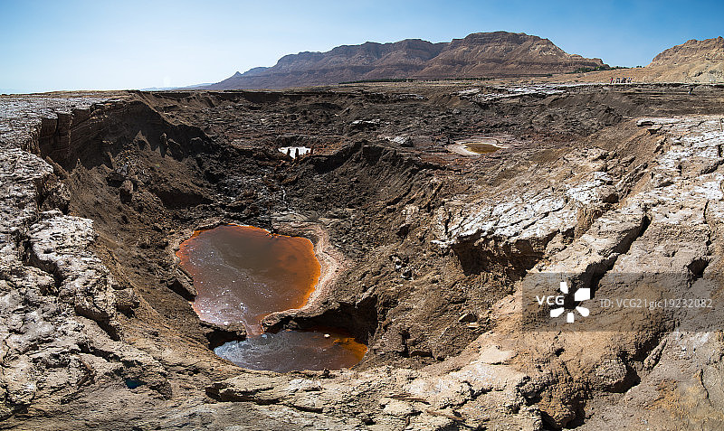引人注目的死海景观图片素材